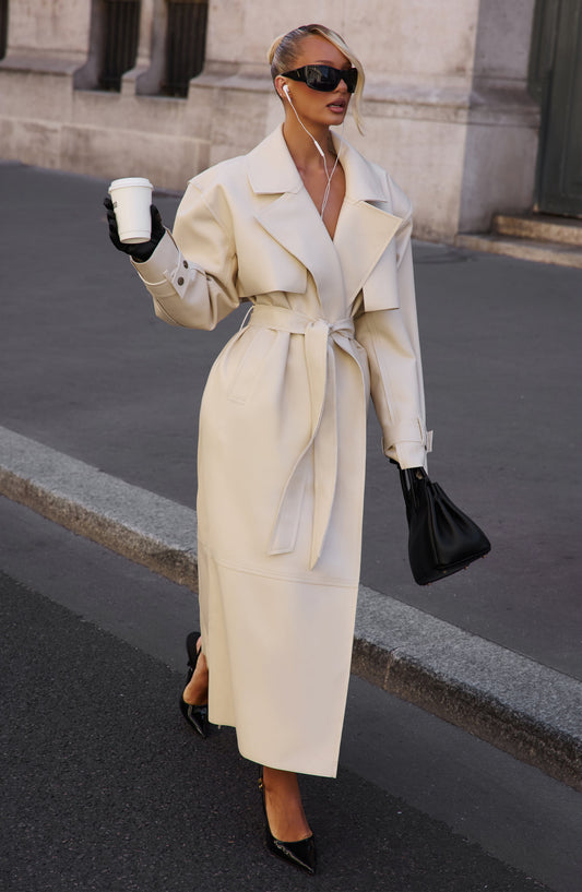 Gabardina Bridget - crema
