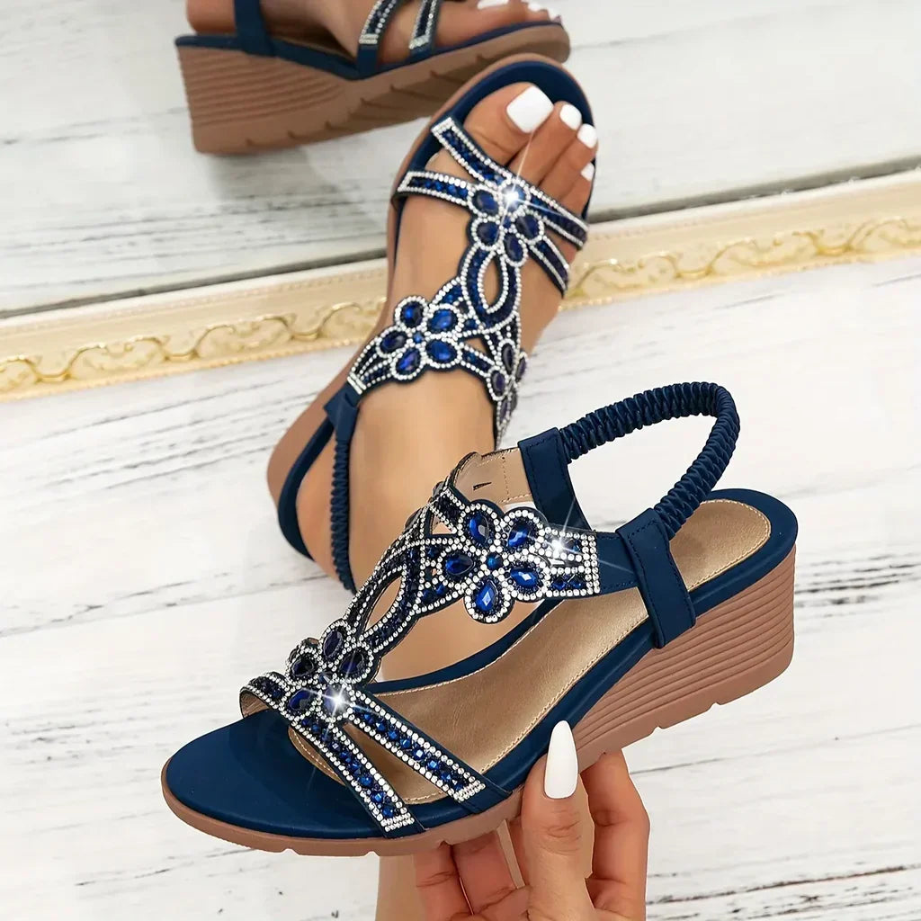 Sandalias de Cuña Ortopédicas Elegantes para Mujer