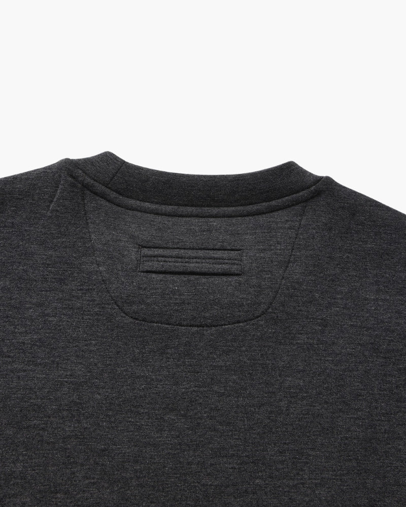 Sudadera Cuello Redondo Clásica de Mezcla de Modal
