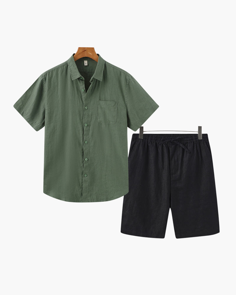 Combo de Lino Old Money (Shorts)