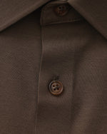 Camisa de Algodón Elástico Entallada