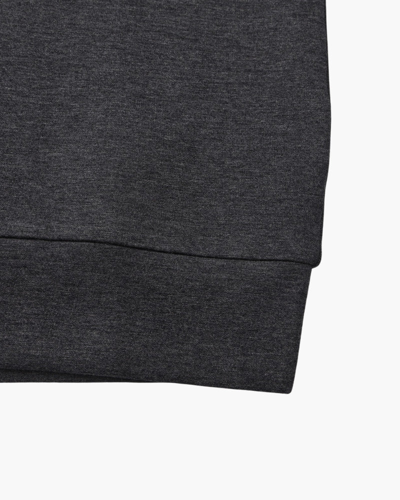 Sudadera Cuello Redondo Clásica de Mezcla de Modal