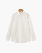 Camisa de Algodón Elástico Entallada