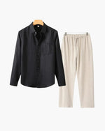 Combo de Lino Old Money (Manga Larga)