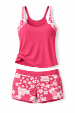 Laura - Conjunto de Bikini de Dos Piezas Estampado Floral