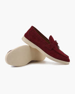 Mocasines de Ante para Mujer Old Money