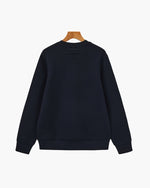 Sudadera Cuello Redondo Clásica de Mezcla de Modal