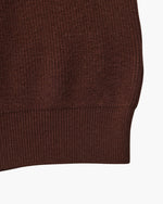 Jersey de Punto con Media Cremallera Refinado