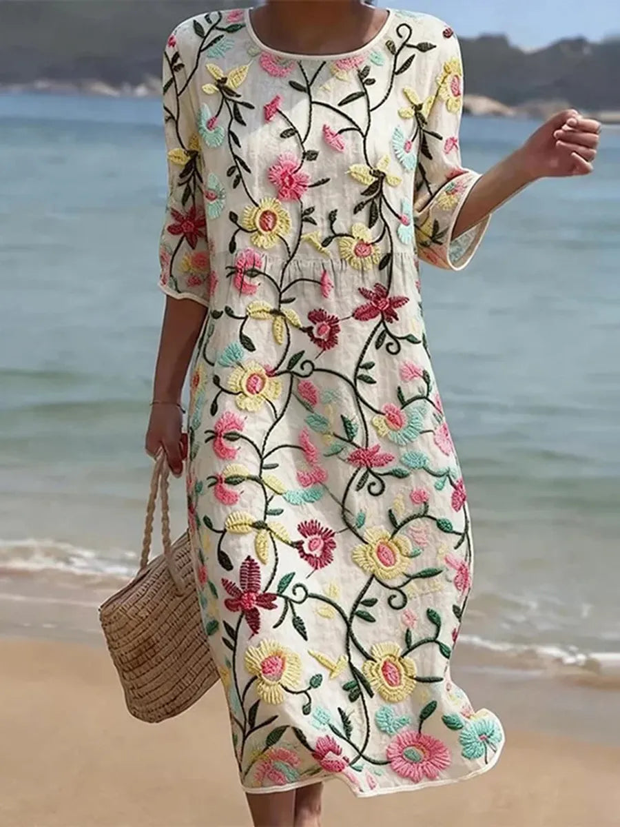 Rebeca | Vestido de Mujer con Estampado Floral