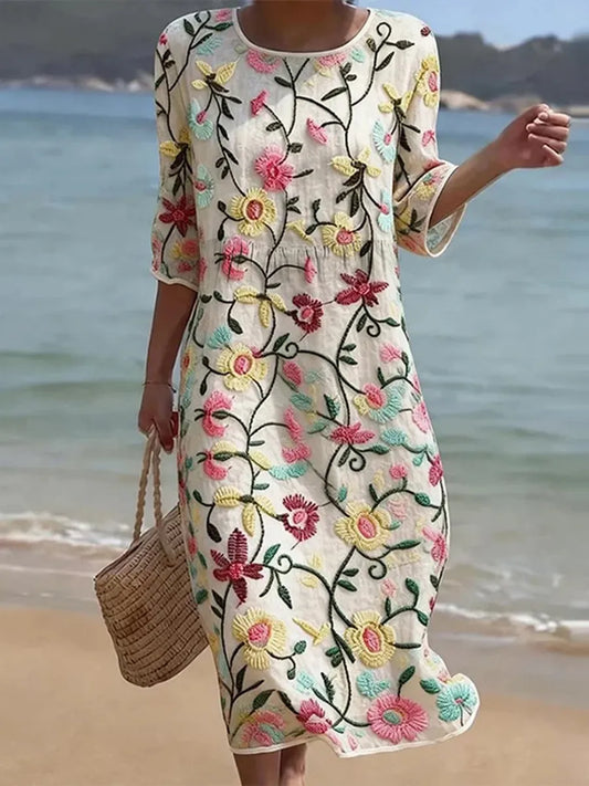 Rebeca | Robe Femme à Imprimé Floral