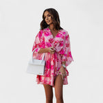 Carla - Vestido Floral Corto