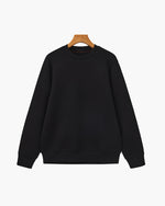 Sudadera Cuello Redondo Clásica de Mezcla de Modal