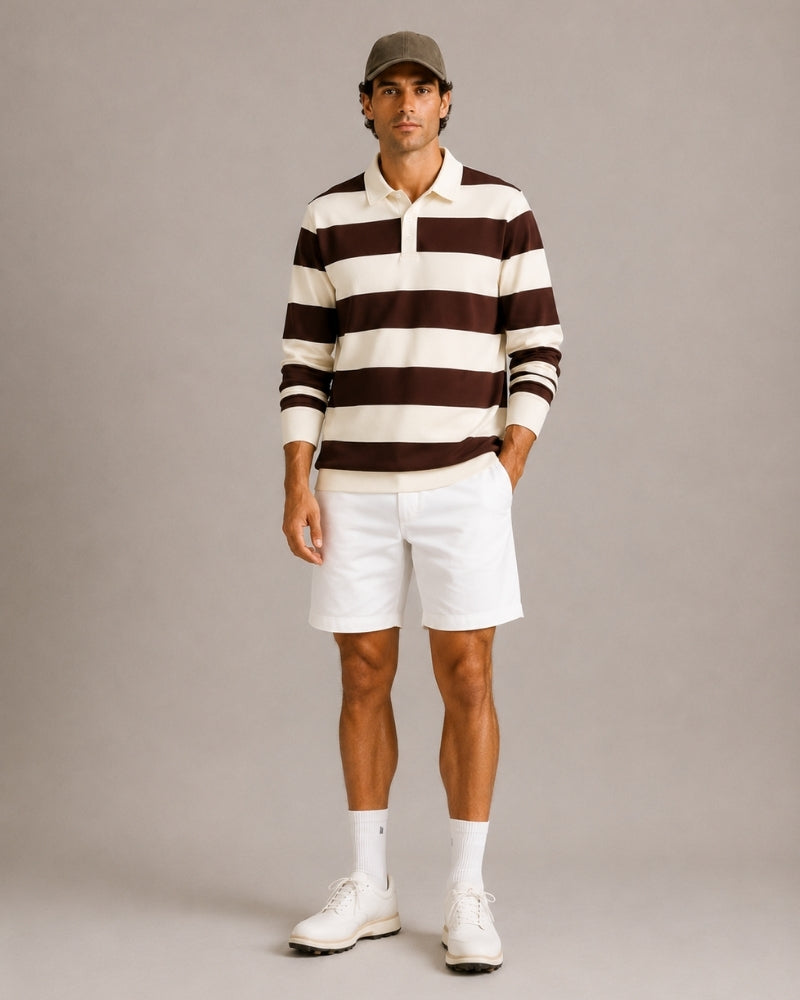 Polo Rugby Vintage a Rayas