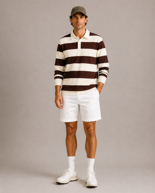 Polo Rugby Vintage a Rayas
