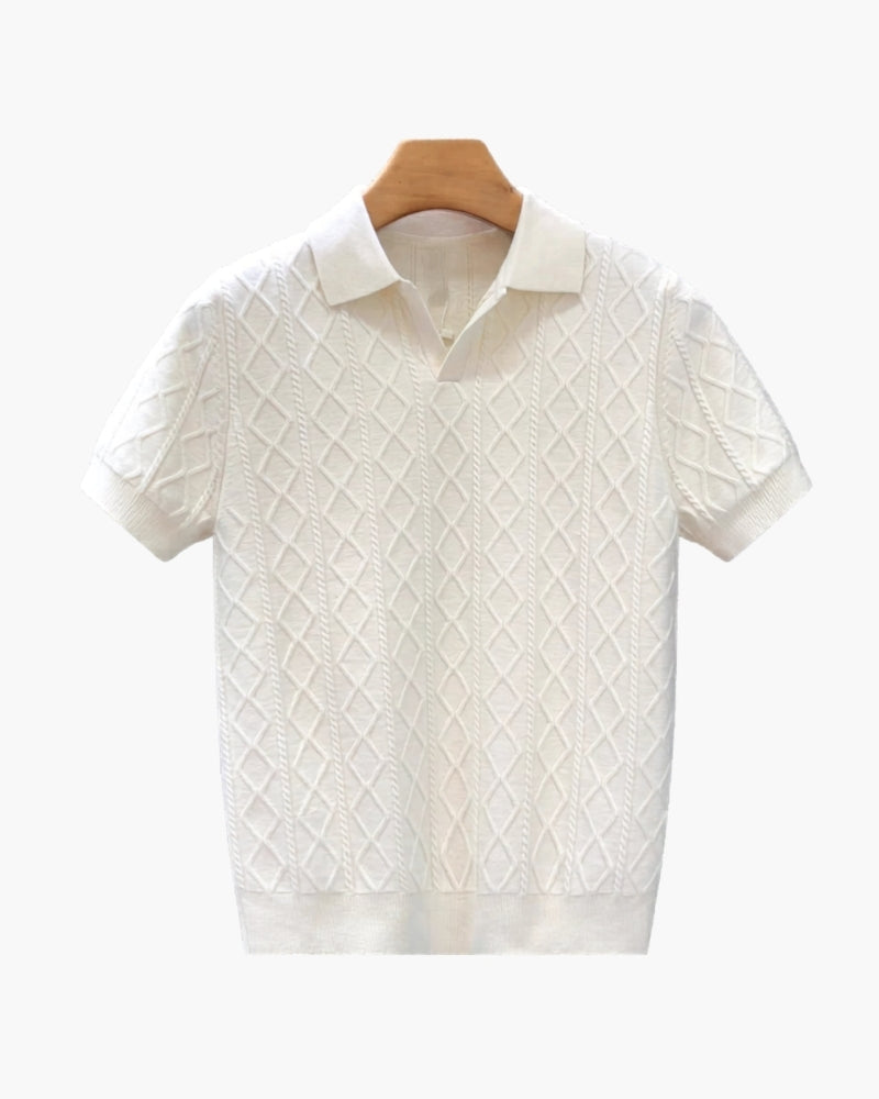 Polo Signature de Punto Texturizado