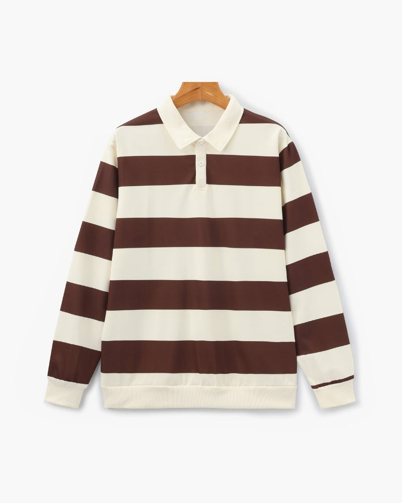 Polo Rugby Vintage a Rayas