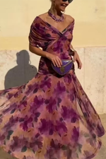 Laura — Vestido Maxi Fluido Elegante