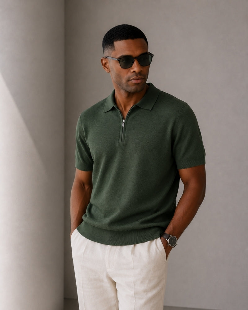 Polo con Cremallera Marbella