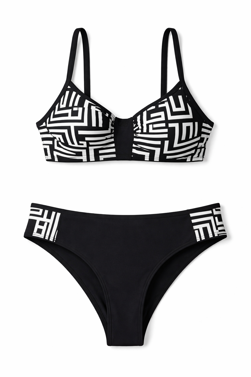 Helena - Bikini de Dos Piezas Elegante Estampado