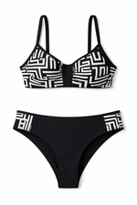 Helena - Bikini de Dos Piezas Elegante Estampado