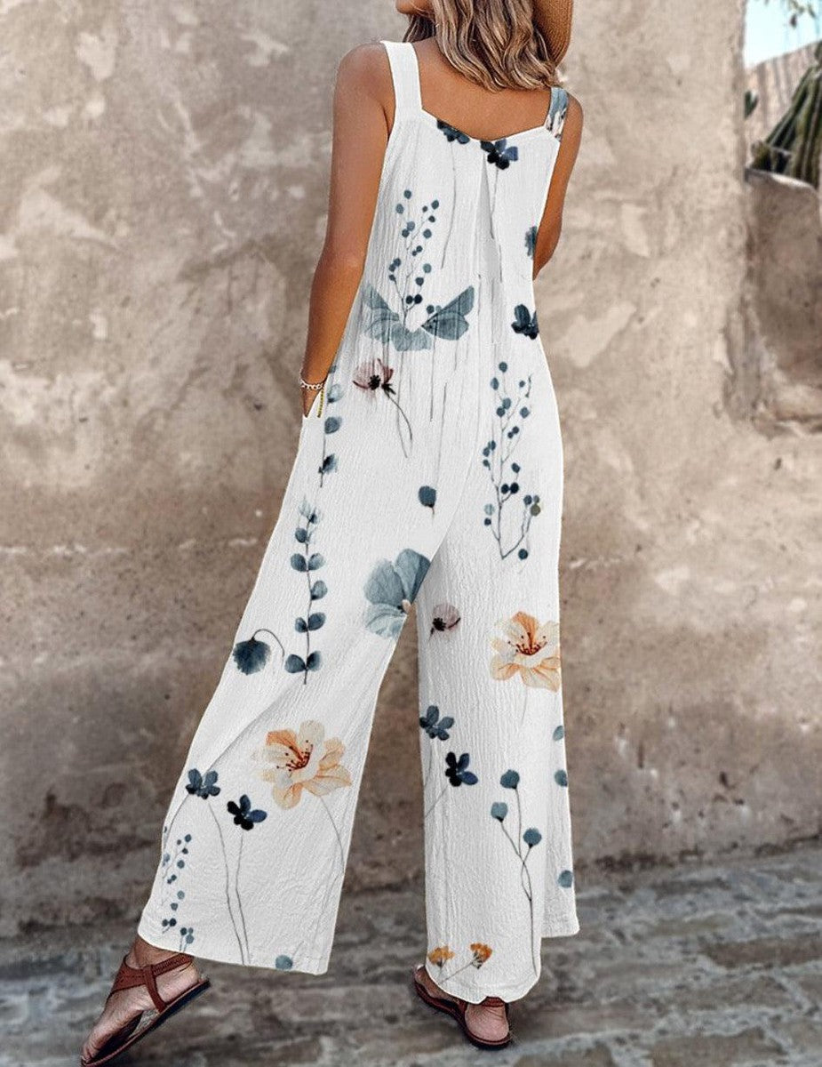 Vestido Peto Estampado y Cómodo