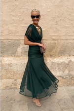 Laura — Vestido Maxi Fluido Elegante