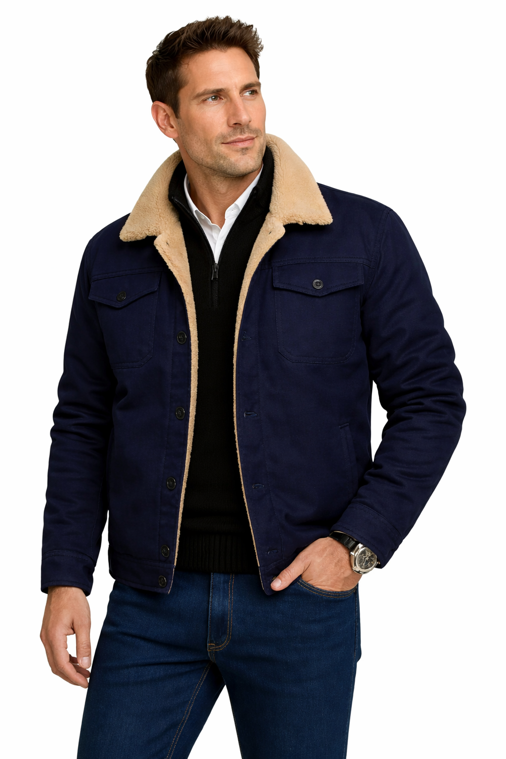David | Cazadora Bomber con Estilo