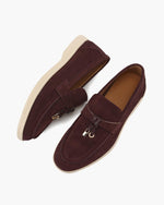 Mocasines de Ante para Mujer Old Money
