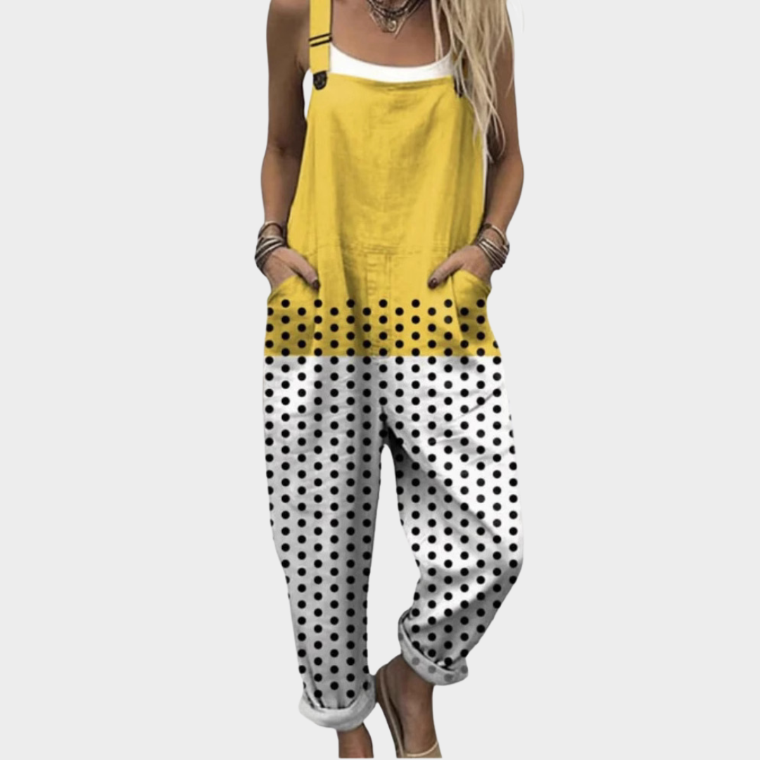 Peto Vestido Estampado Cómodo