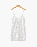 Vestido Mini de Lentejuelas para Fiesta