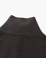 Jersey de Punto con Media Cremallera Refinado