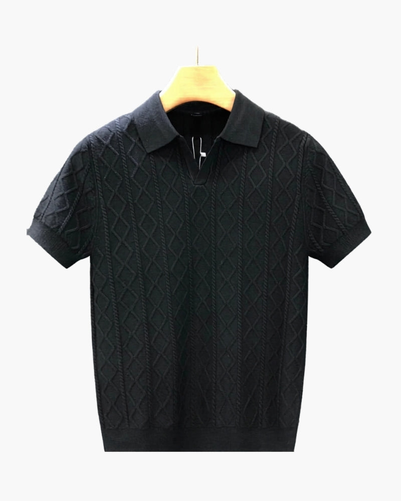 Polo Signature de Punto Texturizado