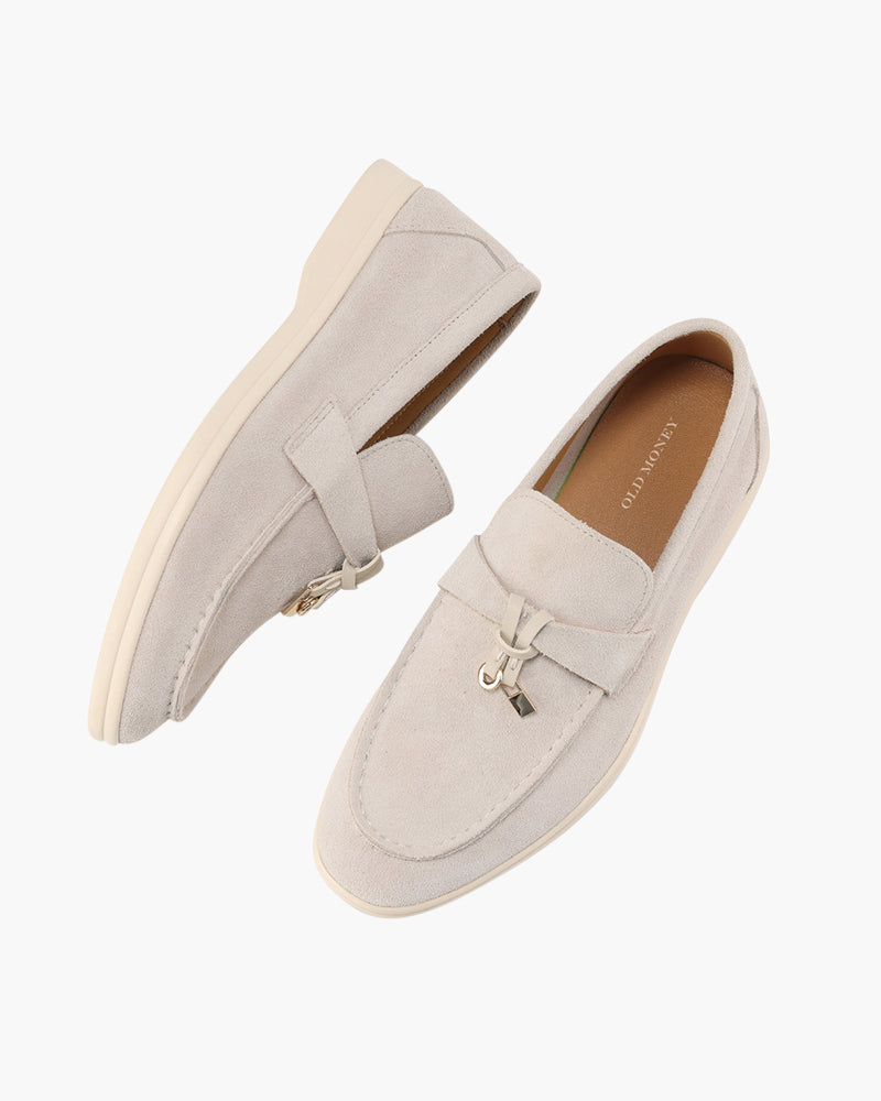 Mocasines de Ante para Mujer Old Money