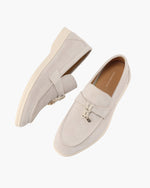 Mocasines de Ante para Mujer Old Money
