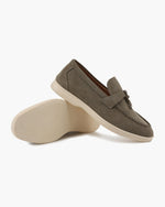 Mocasines de Ante para Mujer Old Money