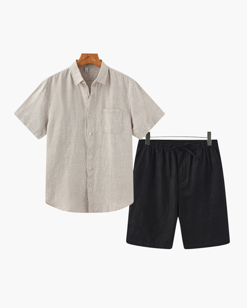Combo de Lino Old Money (Shorts)