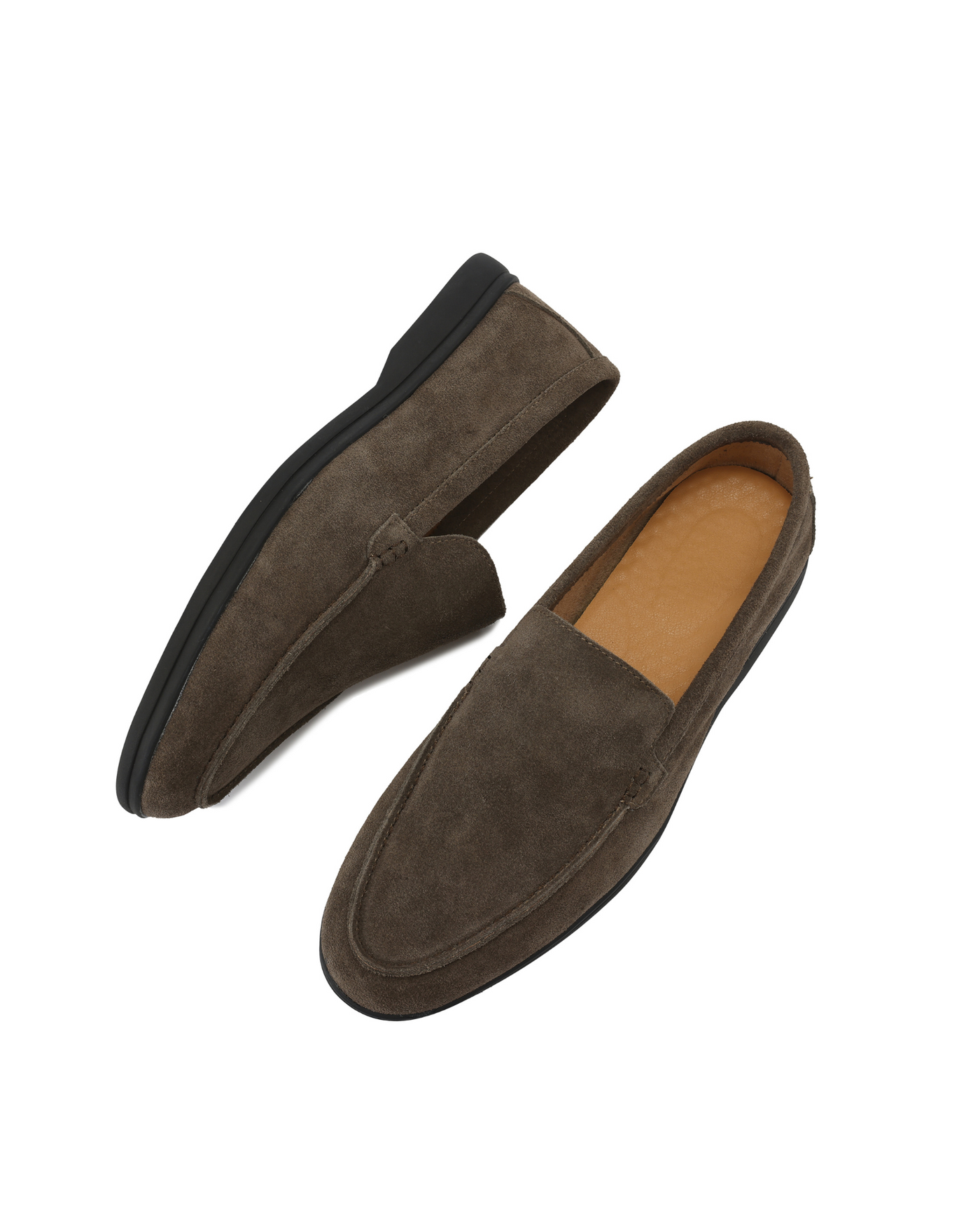 Mocasines de Ante Premium - Suela Negra