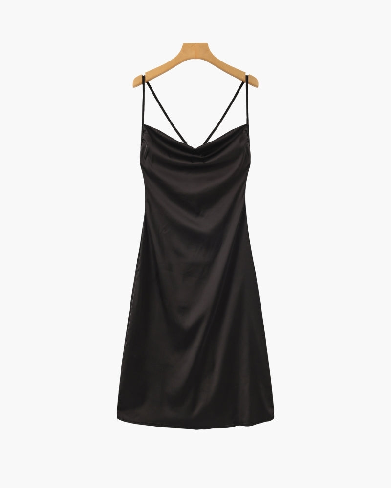 Vestido Slip de Seda Old Money