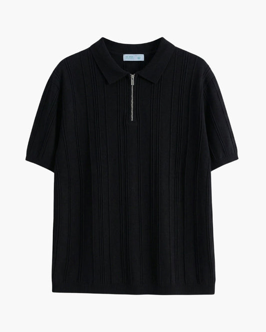 Polo Signature con Cremallera