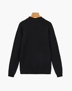 Jersey Esencial de Cuello Semialto Acanalado