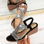 Sandalias de Cuña Ortopédicas Elegantes para Mujer