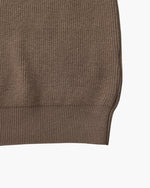 Jersey de Punto con Media Cremallera Refinado