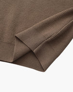 Jersey de Punto con Media Cremallera Refinado