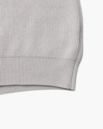 Jersey de Punto con Media Cremallera Refinado