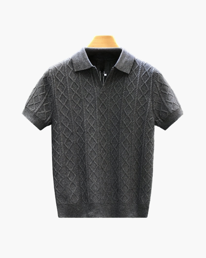 Polo Signature de Punto Texturizado