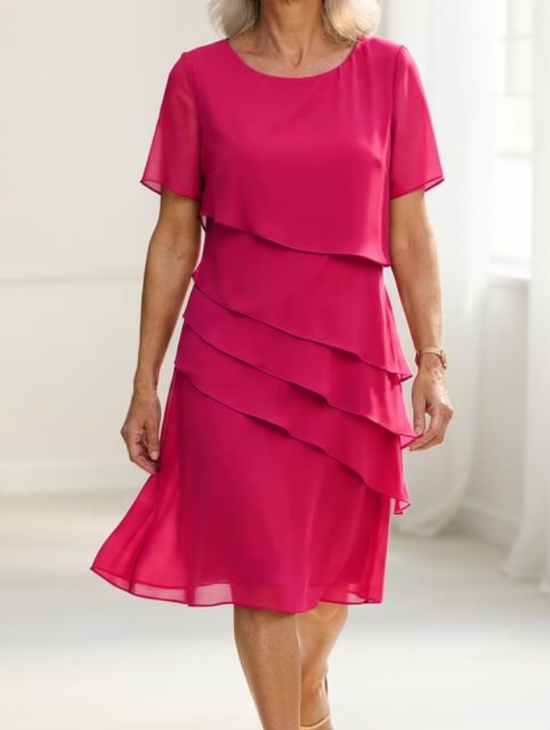 Linda | Vestido de Volantes Elegante y Cómodo