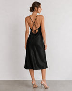 Vestido Slip de Seda Old Money
