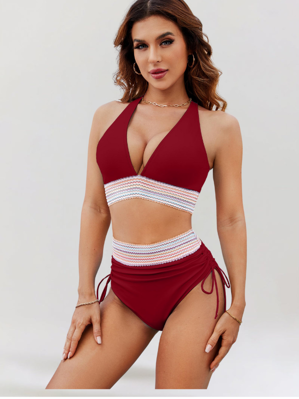 Vitória – Conjunto de Bikini de Talle Alto Reductor