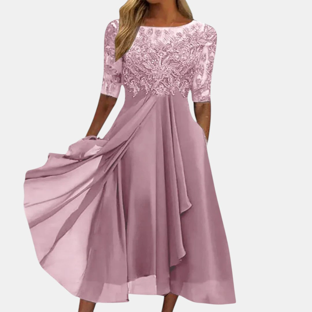 Rosana™ | Vestido de Encaje Elegante