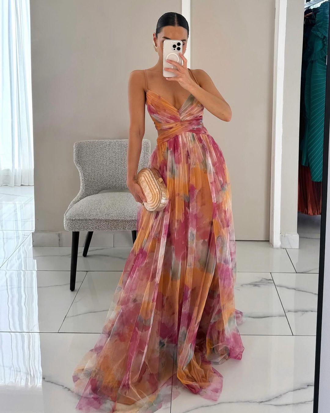 Lucía - Vestido Largo Floral